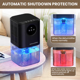 Portable Ultrasonic Cool Mist Humidifier with Large Water Tank – Quiet Air Moisturizer for Home & Office