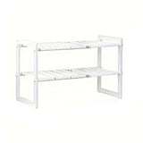 Under Sink Organizer and Storage – Versatile Bathroom & Kitchen Cabinet Rack