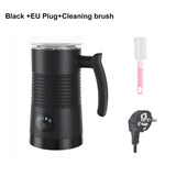 4-in-1 Electric Milk Frother for Hot & Cold Foam, Coffee, Latte & Cappuccino