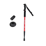 Adjustable Aluminum Trekking Pole with Telescopic Lock – Hiking Stick with Carbon Steel Tip