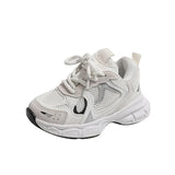 Kids Anti-Slip Sneakers – Unisex PU Leather Velcro Shoes for Ages 4–6