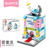 Small Building Blocks Compatible with Lego for Creative Construction
