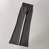 High-Waisted Seamless Yoga Leggings – Compression & Micro Flared Fit