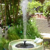 Solar Fountain Water Pump – Floating Garden Pump with Multiple Nozzles for Bird Baths, Ponds, and Outdoor Decor