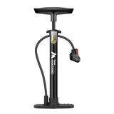 Heavy-Duty Manual Air Pump with Pressure Gauge and Multi-Valve Nozzle
