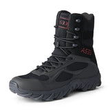 Men's Tactical Desert Combat Boots - Durable Leather Hiking & Work Boots