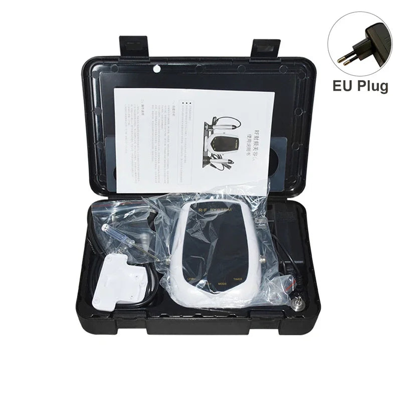 Professional 5MHz RF Skin Tightening Machine - 3-in-1 Tripolar Facial & Body Rejuvenation Device