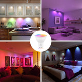 Smart WiFi & Zigbee LED Light Bulb | RGB + Warm & Cool White | E27/E14/GU10 | Alexa & Google Home Compatible