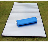 Waterproof Foldable Camping Mat with Built-In Pump & Insulated Foam Layer