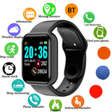 D13 Smart Watch with Heart Rate Monitor – Fitness Tracker with Multi-Sport Modes & Message Alerts