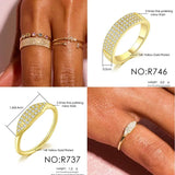 Elegant Hexagon Cubic Zirconia Wedding Band – Trendy & Timeless Ring for Women