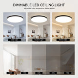 Panel de lámpara de techo LED: accesorio de decoración moderna para el hogar, el dormitorio, el baño y la sala de estar