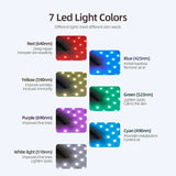 LED Light Therapy Face & Neck Mask – 7 Color Silicone Skin Rejuvenation Device