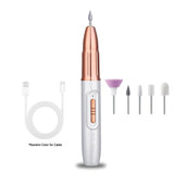 Cordless Electric Nail Drill for Manicure & Pedicure – 4 Speed Settings, Low Noise, Portable Nail Art Tool