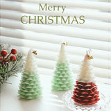 Christmas Tree Scented Candle – Festive Soy Wax Aromatherapy Candle for Holiday Décor & Gifts