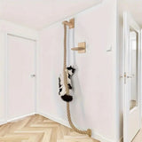 Wall-Mounted Wooden Cat Shelf – Space-Saving Cat Climbing Furniture