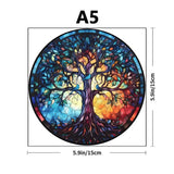 Phoenix-Shaped Wooden Animal Jigsaw Puzzle for Adults