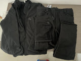 Chaqueta y pantalones tácticos softshell impermeables para hombre para senderismo, acampada y esquí en invierno