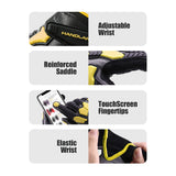 Cut Level 6 Work Gloves – Heavy Duty Impact Protection with Touchscreen Fingertips