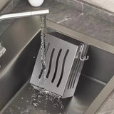 Caja de almacenamiento de cubiertos para montar en la pared: soporte para utensilios de cocina y palillos 