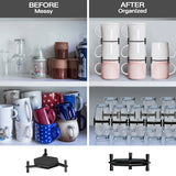 Space-Saving Coffee Mug Stacker – Maximize Cabinet Space with Ease