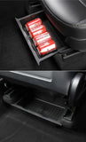 Tesla Model Y Under Seat Storage Box | Hidden Console Organizer Bin for Front & Rear Seats
