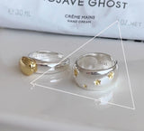 925 Sterling Silver Irregular Geometric Ring – Minimalist Jewelry for Women