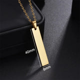 Custom Engraved Stainless Steel Bracelet - Personalized Name Jewelry for Men & Women