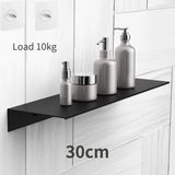 Estantería de pared moderna para baño: estantería de esquina de 30 a 50 cm para cocina y baño