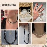 Natural Baroque Freshwater Pearl Choker Necklace for Women