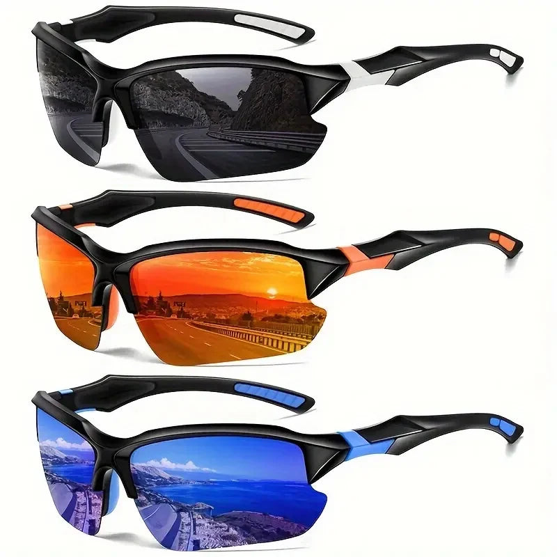 Gafas de sol deportivas polarizadas de alto rendimiento: protección UV400 para ciclismo, running y aventuras al aire libre