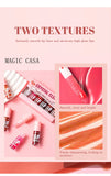 Aceite hidratante para labios en gelatina: cuidado labial duradero, hidratante y brillante