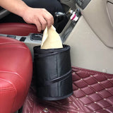 Leak-Proof Car Trash Can – Waterproof Oxford Cloth Garbage Bag
