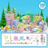 Electric Gear Building Block Set – Interactive 3D Puzzle Toy for Kids Ages 3-12