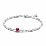 Elegant 925 Sterling Silver Tourmaline Bracelet for Women