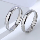 Anillos de pareja en plata de ley 925: alianzas de boda elegantes y atemporales