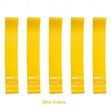 TPE Resistance Bands Set – 5-Level Strength Training Bands for Yoga, Gym & Home Workouts