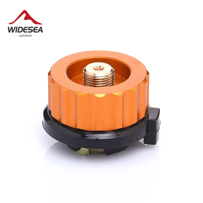 Universal Gas Stove Adapter - Auto-Shutoff Camping Burner Connector