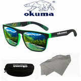 Gafas de sol polarizadas Okuma con protección UV400: gafas ligeras para actividades al aire libre, caza, pesca, conducción y deportes