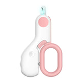 Professional LED Pet Nail Clipper with Safety Lock for Dogs & Cats