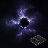 Portable LED Projection Lamp – Battery-Powered Light for Photos & Room Decor