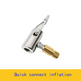 Universal Portable Tire Inflator with Barb Connector for Car Air Compressor Hose Repair