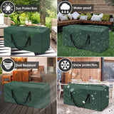 Waterproof Outdoor Cushion Storage Bag – Heavy-Duty, All-Weather Protection