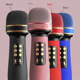 Wireless Bluetooth Karaoke Microphone with FM Radio & Sound Effects