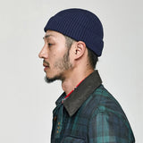 Gorro de punto acanalado unisex: gorro de pescador y esquí cálido para el invierno en climas fríos
