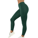 Plus Size High-Waisted Yoga Pants with Pockets – Workout & Running Tights