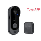 Tuya Smart Wireless Video Doorbell with Camera – HD Security, Night Vision, 2-Way Audio, and IP65 Waterproof