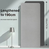 Extra Long Non-Slip Yoga Mat for Tall Men & Women – TPE 6mm Thick Exercise Mat for Home Workouts, Pilates & Stretching