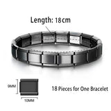 Classic Stainless Steel Link Chain Bracelet for Men & Women