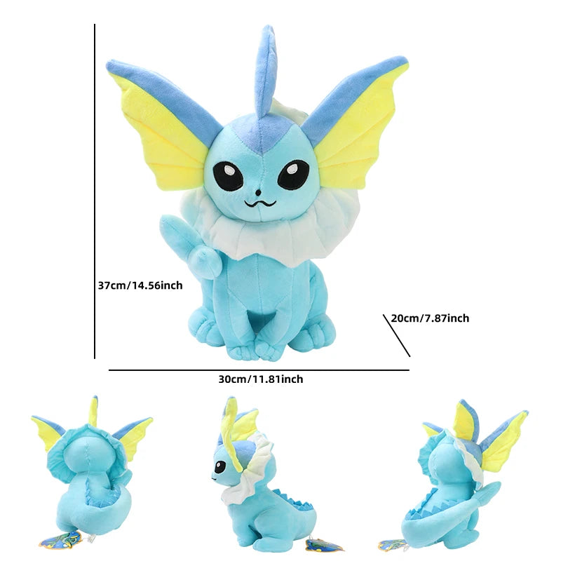 Soft Plush Pokemon Eevee Evolution Plush Toy for Kids and Collectors